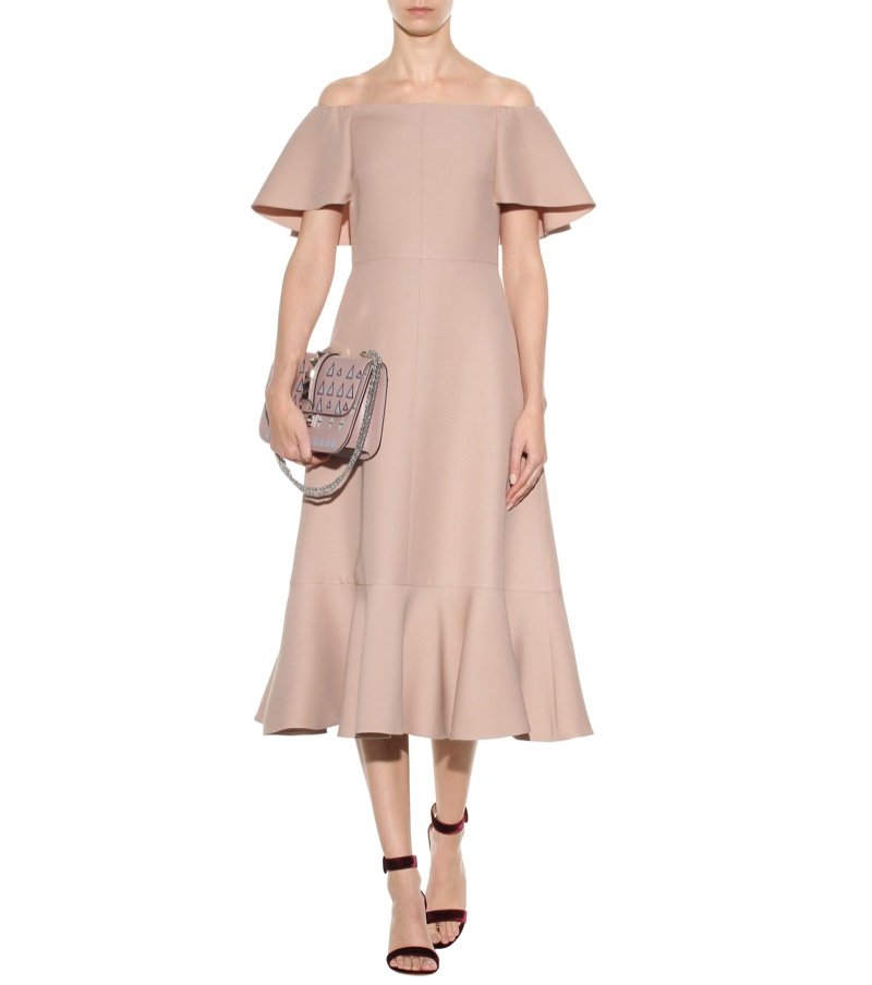 Valentino Wool and Silk Dress $2,555 (previously $3,650)