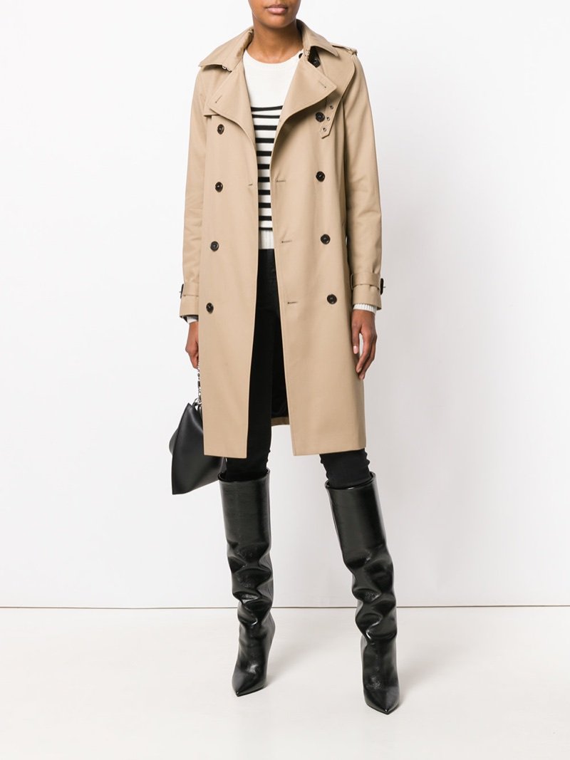 Saint Laurent Belted Classic Trench Coat $2,990