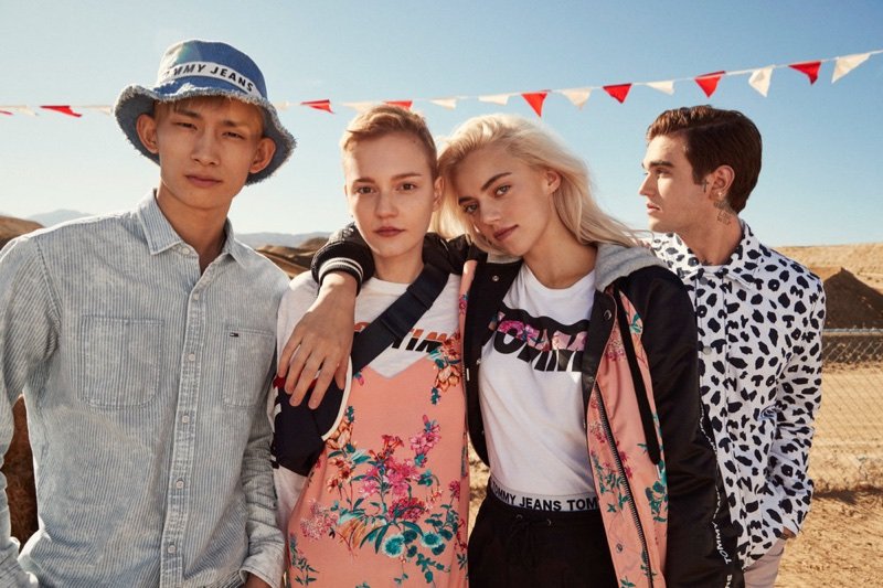 Tommy Jeans embraces pastels for spring-summer 2018 campaign