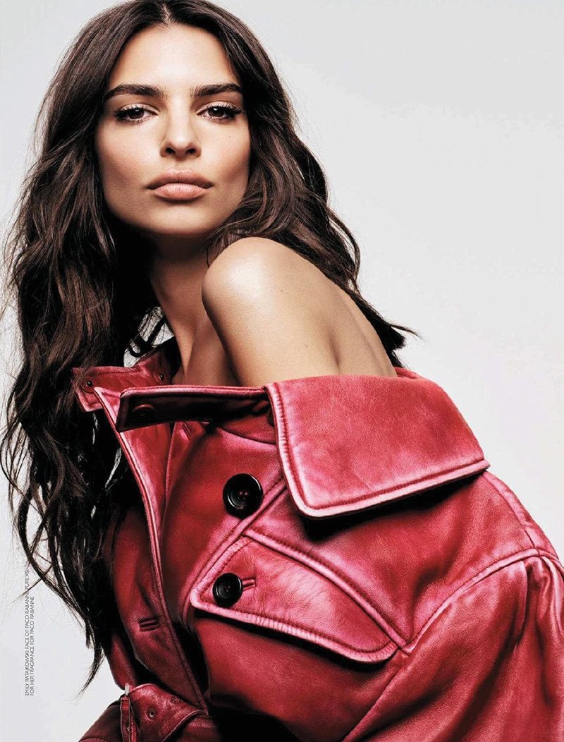 Emily Ratajkowski Poses in Chic Ensembles for Grazia UK