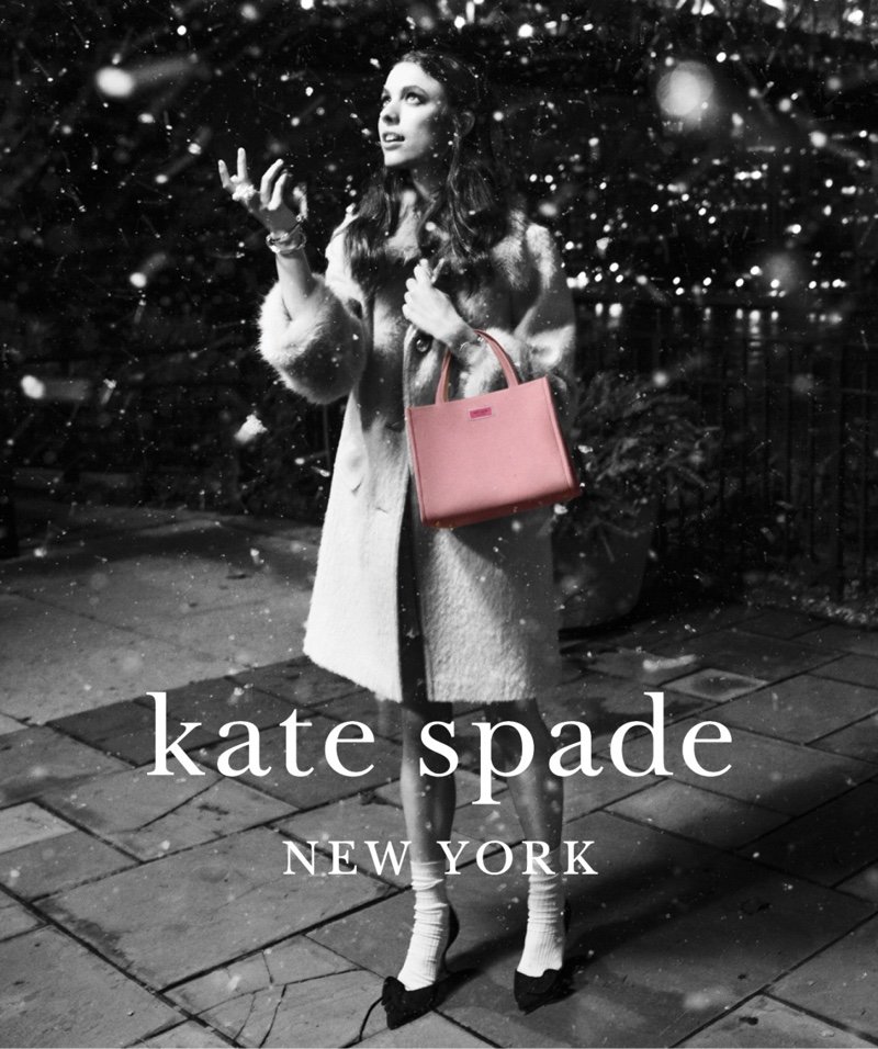 Kate Spade unveils Holiday 2018 campaign with Margaret Qualley