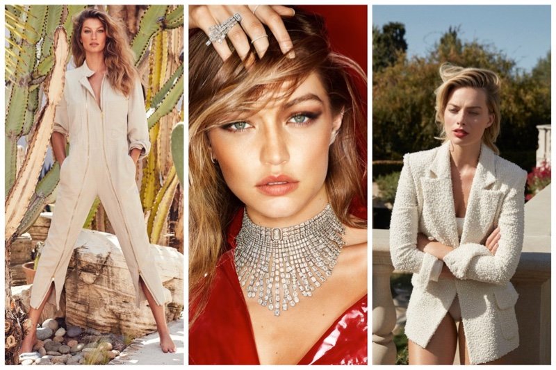 Week in Review | Gisele Bundchen's New Cover, Gigi Hadid for Messika, Margot Robbie in PORTER + More