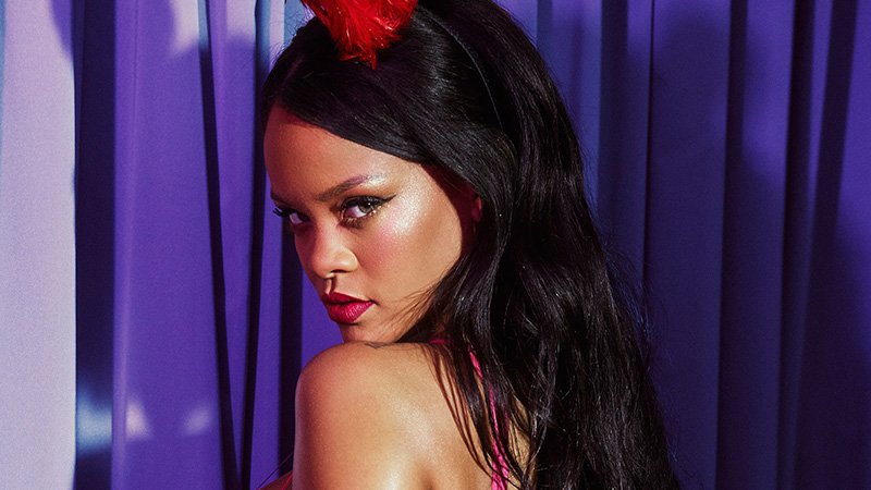 Rihanna Turns Up The Heat For Savage X Fenty Valentines Day Ads