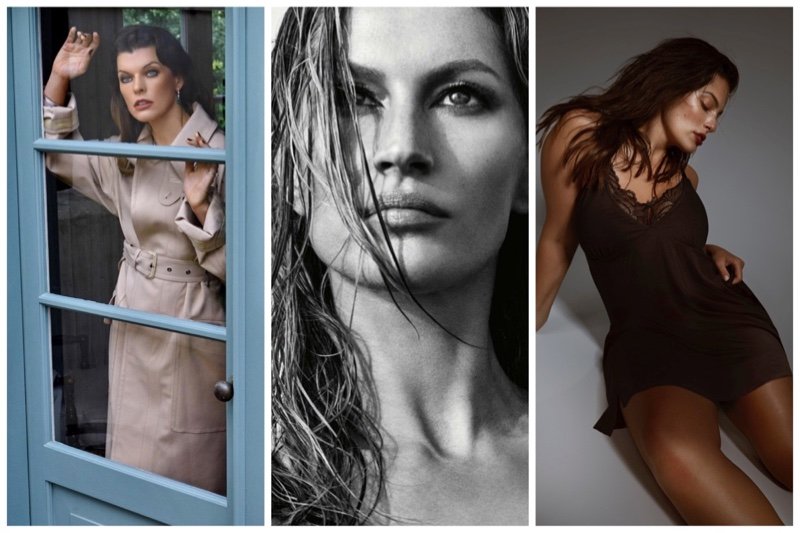 Week in Review | Gisele Bundchen's New Cover, Ashley Graham in Lingerie, Milla Jovovich in InStyle Russia + More