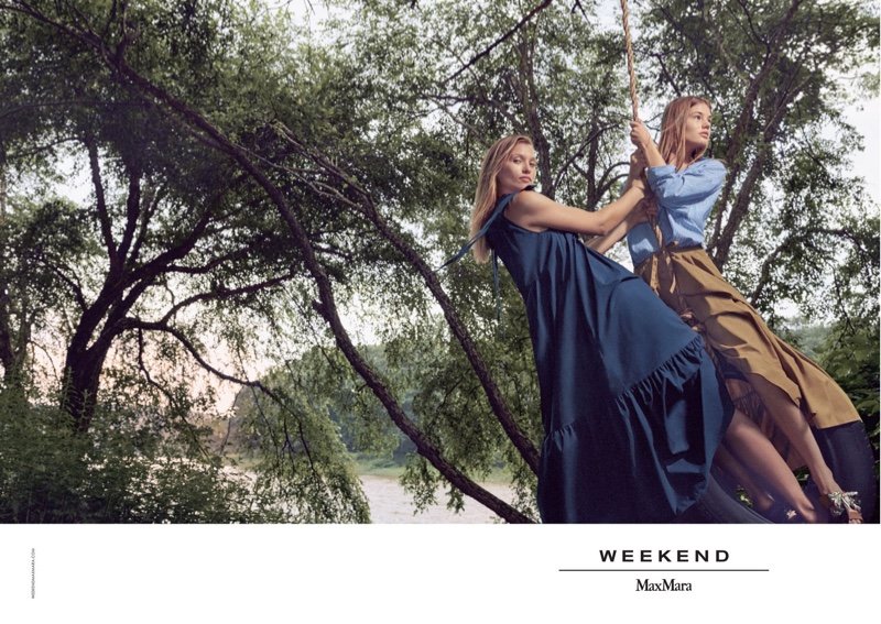 An image from the Weekend Max Mara spring 2019 advertising campaign