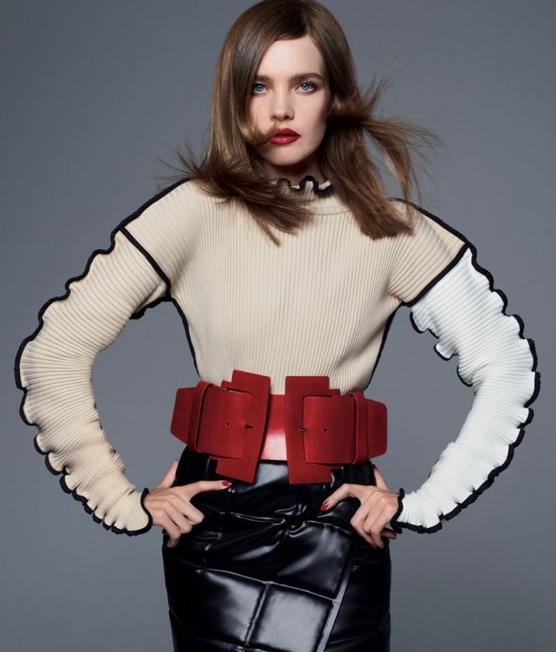 Natalia Vodianova Turns Up the Glam Factor for Vogue China